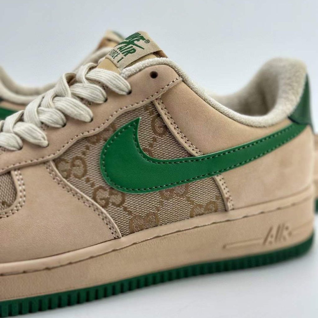 NIKE AIR FORCE 1 CREATIVE CUSTOM GUCCI TeemoSneaker