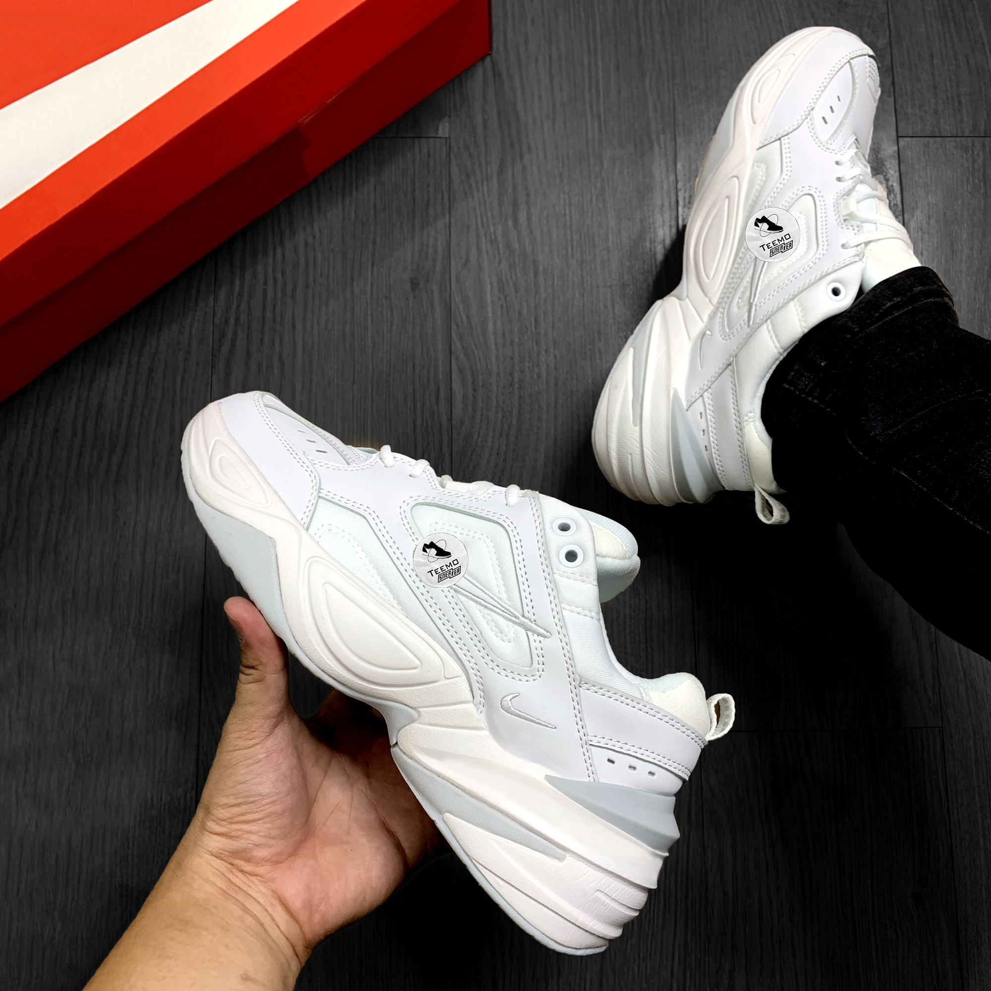 Nike M2K Tekno White - Teemosneaker
