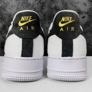 Nike Air Force 1- Custom Black White - Teemosneaker