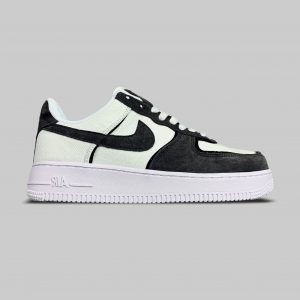 Nike Air Force 1- Custom Black White - Teemosneaker