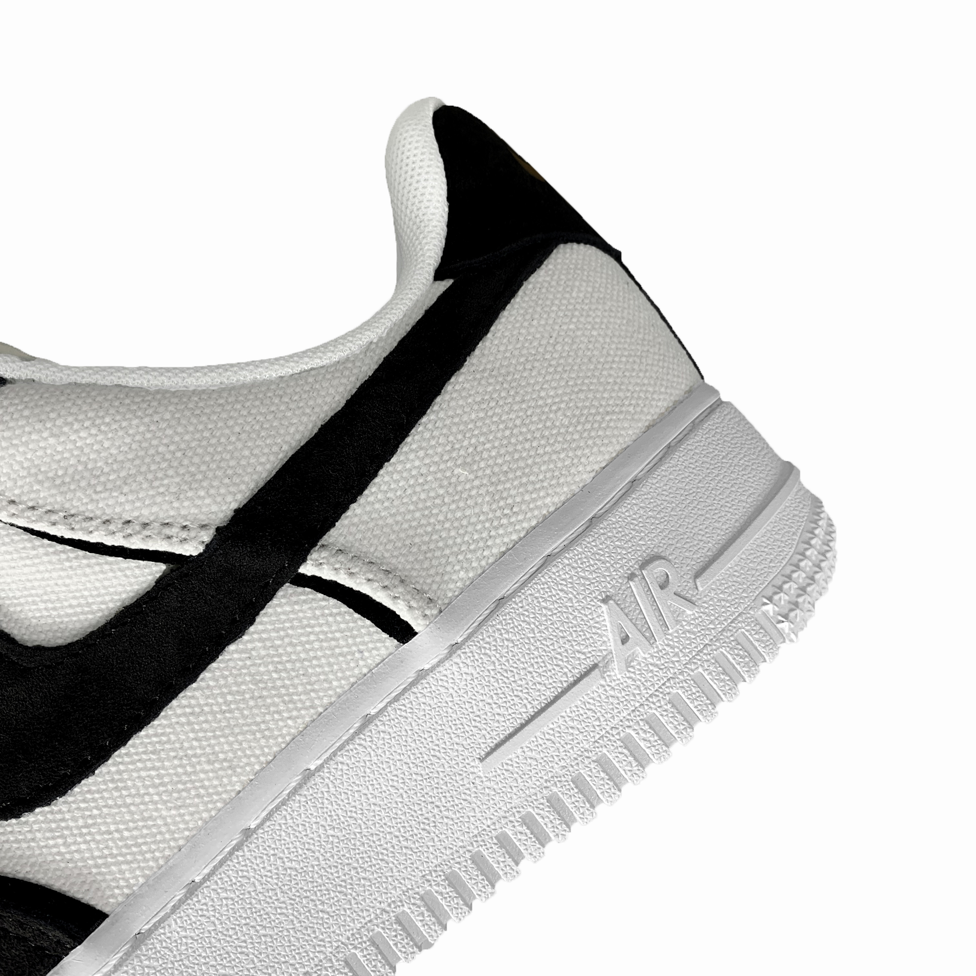 Nike Air Force 1- Custom Black White - Teemosneaker