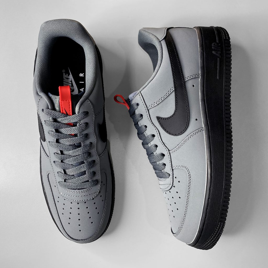 anthracite red air force 1