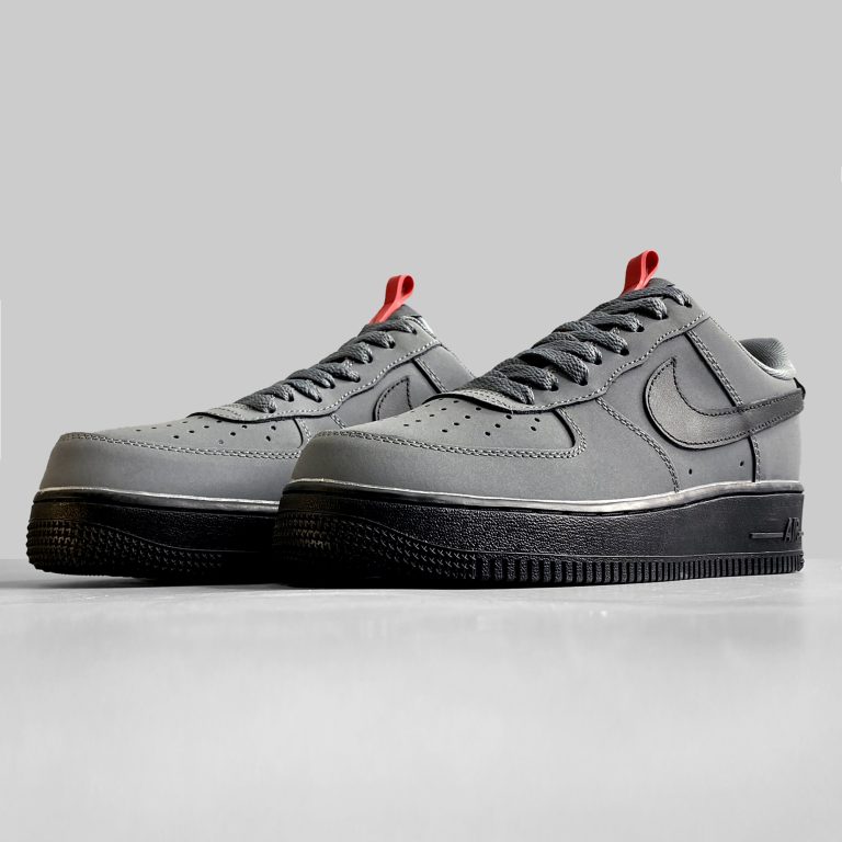 anthracite red air force 1