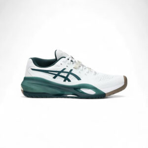 ASICS GEL-RESOLUTION X WHITE SAXON GREEN