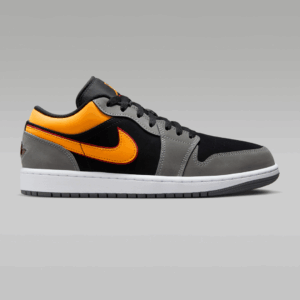 NIKE AIR JORDAN 1 LOW SE ' BLACK GRAPHITE VIVID ORANGE'
