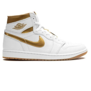 NIKE AIR JORDAN 1 RETRO HIGH OG 'METALLIC GOLD'