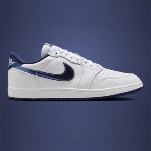 NIKE JORDAN-LOW METALLIC BLUE