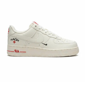 NIKE AF1 LOW NOAH CREAM WHITE RED