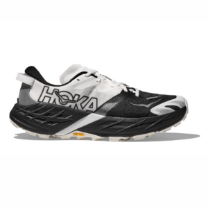 HOKA PEEDGOAT 7  BLACK AND WHITE